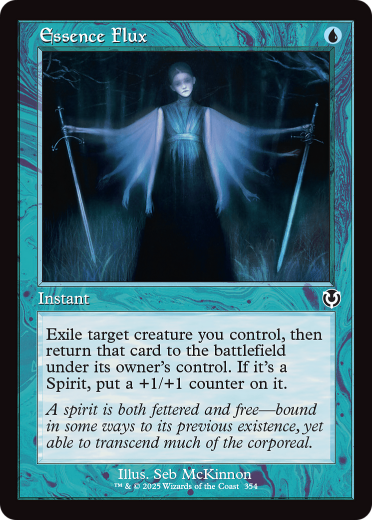 Essence Flux (Retro Frame) [Innistrad Remastered] | Cards and Coasters CA