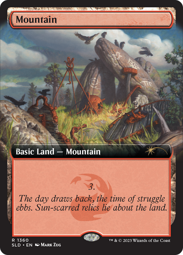 Mountain (1360) [Secret Lair Drop Series] | Cards and Coasters CA