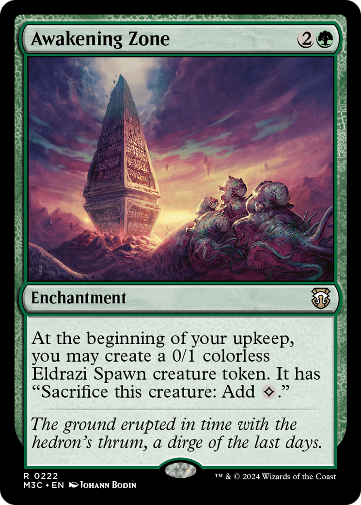 Awakening Zone (Ripple Foil) [Modern Horizons 3 Commander] | Cards and Coasters CA