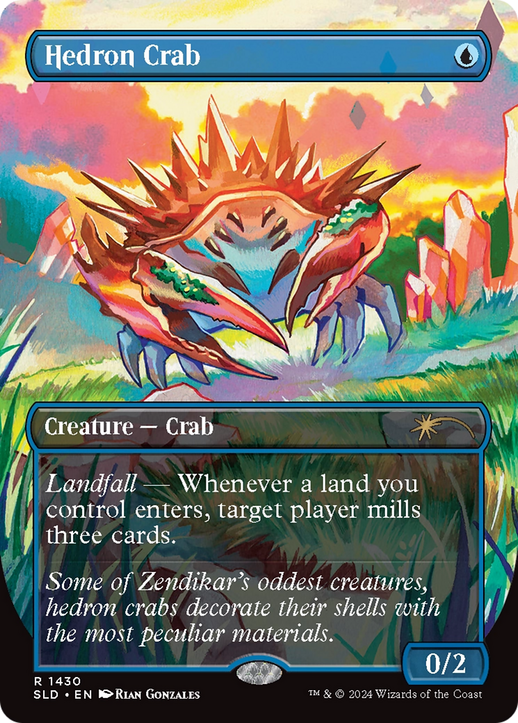 Hedron Crab (Rainbow Foil) [Secret Lair Drop Series] | Cards and Coasters CA