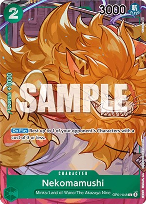 Nekomamushi (Box Topper) [Romance Dawn] | Cards and Coasters CA