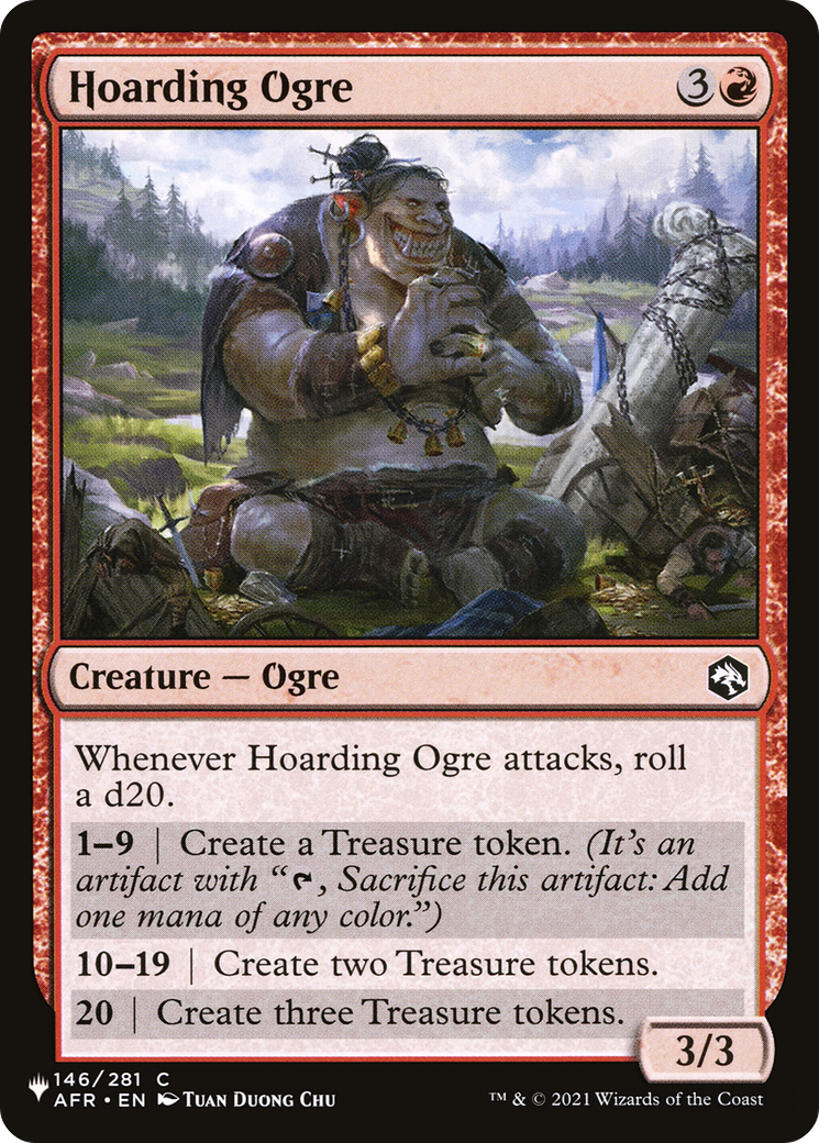 Hoarding Ogre [The List Reprints] | Cards and Coasters CA