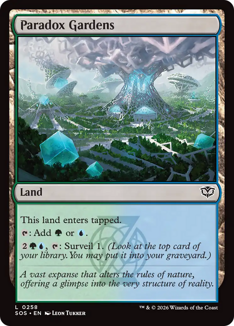 Paradox Gardens [Secrets of Strixhaven] | Cards and Coasters CA