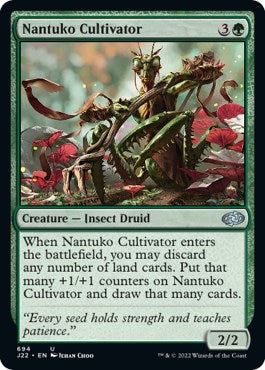 Nantuko Cultivator [Jumpstart 2022] | Cards and Coasters CA