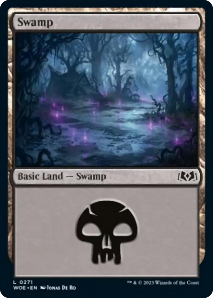 Swamp (0271) [Wilds of Eldraine] | Cards and Coasters CA