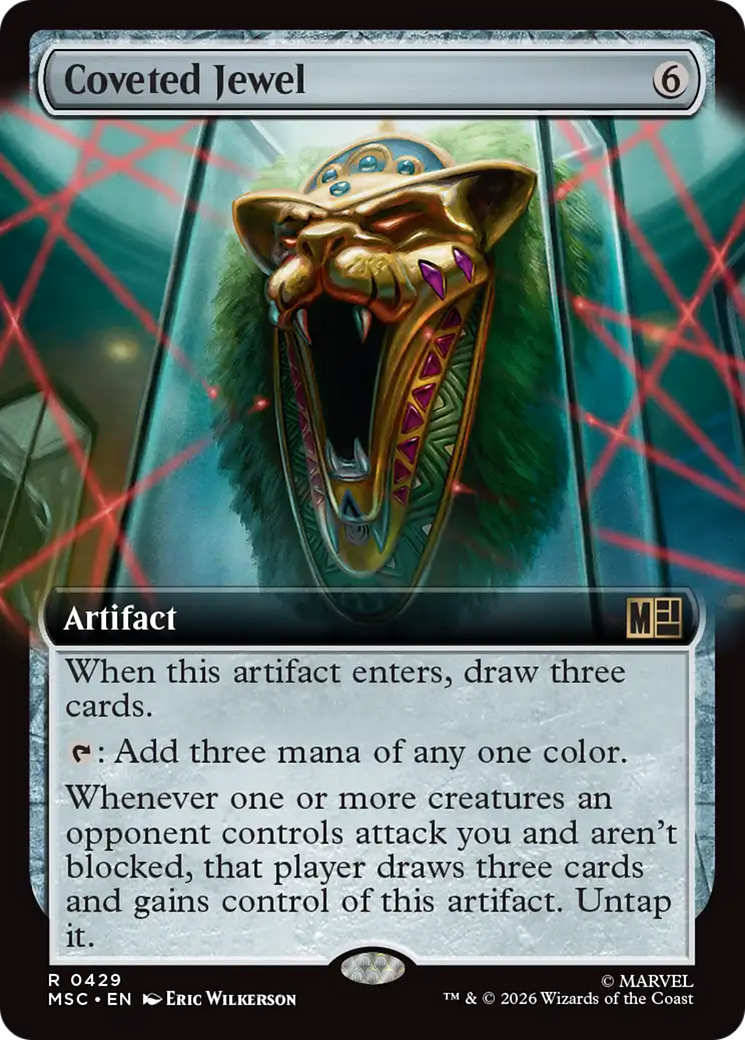Coveted Jewel (Extended Art) [Marvel Super Heroes Commander] | Cards and Coasters CA