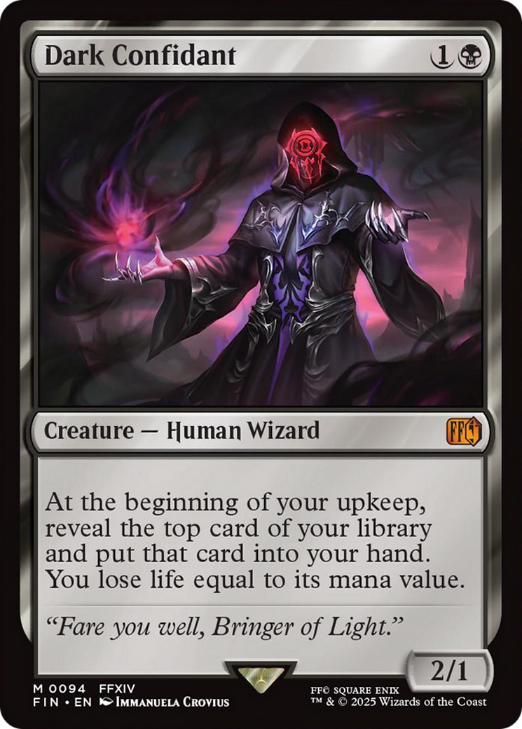 Dark Confidant [FINAL FANTASY] | Cards and Coasters CA