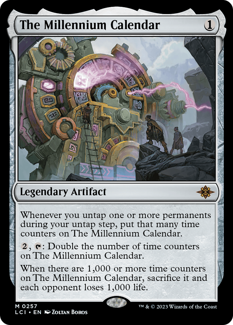 The Millennium Calendar [The Lost Caverns of Ixalan] | Cards and Coasters CA