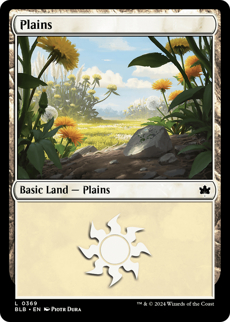 Plains (0369) [Bloomburrow] | Cards and Coasters CA