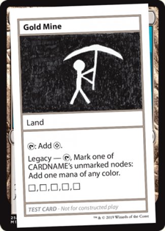 Gold Mine (2021 Edition) [Mystery Booster Playtest Cards] | Cards and Coasters CA