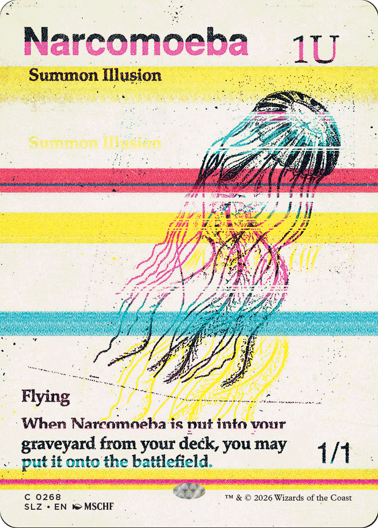 Narcomoeba (0268) [Secret Lair x MSCHF: The Zeta Set] | Cards and Coasters CA