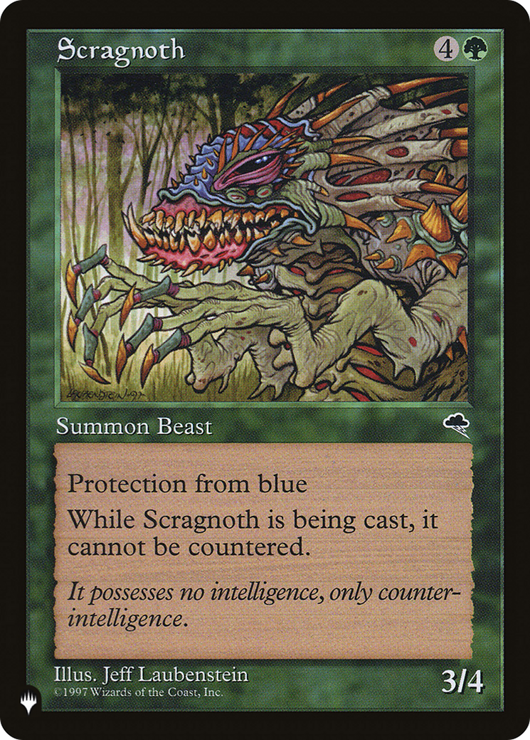 Scragnoth [The List Reprints] | Cards and Coasters CA