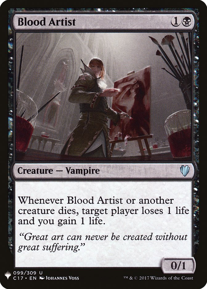 Blood Artist [Mystery Booster] | Cards and Coasters CA