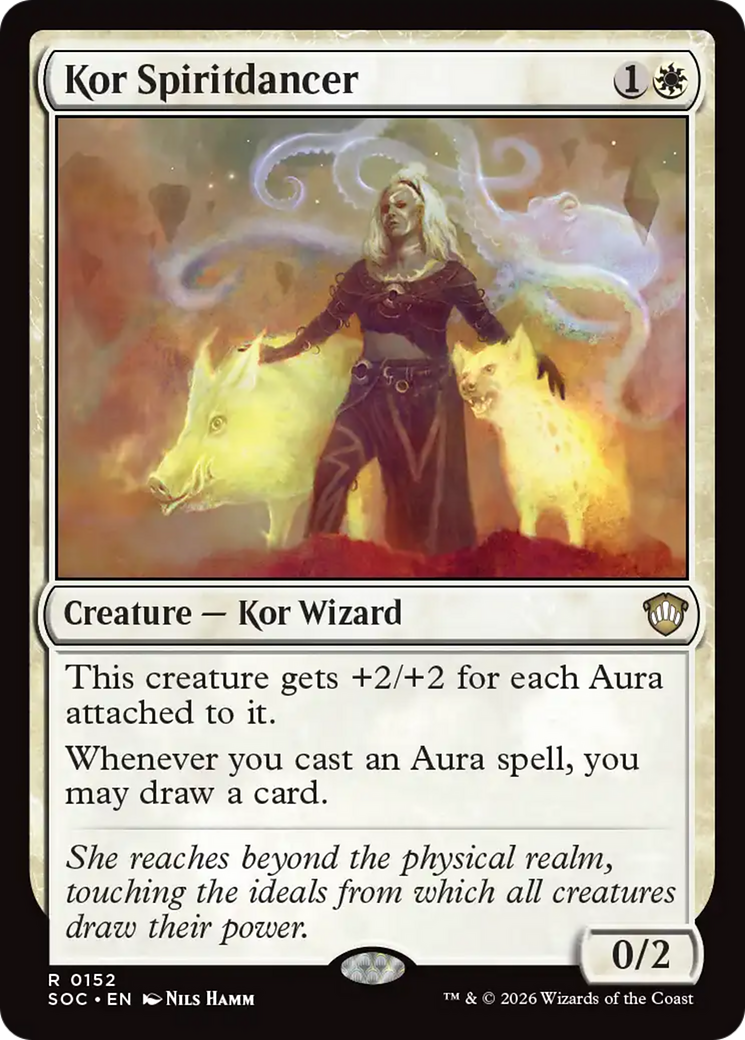 Kor Spiritdancer [Secrets of Strixhaven Commander] | Cards and Coasters CA