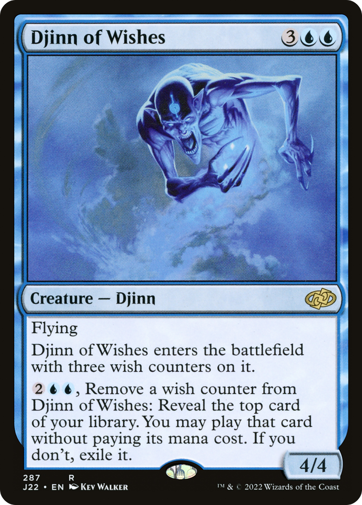 Djinn of Wishes [Jumpstart 2022] | Cards and Coasters CA