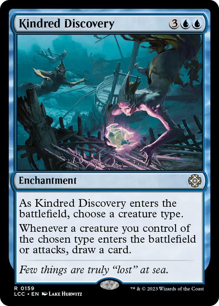 Kindred Discovery [The Lost Caverns of Ixalan Commander] | Cards and Coasters CA