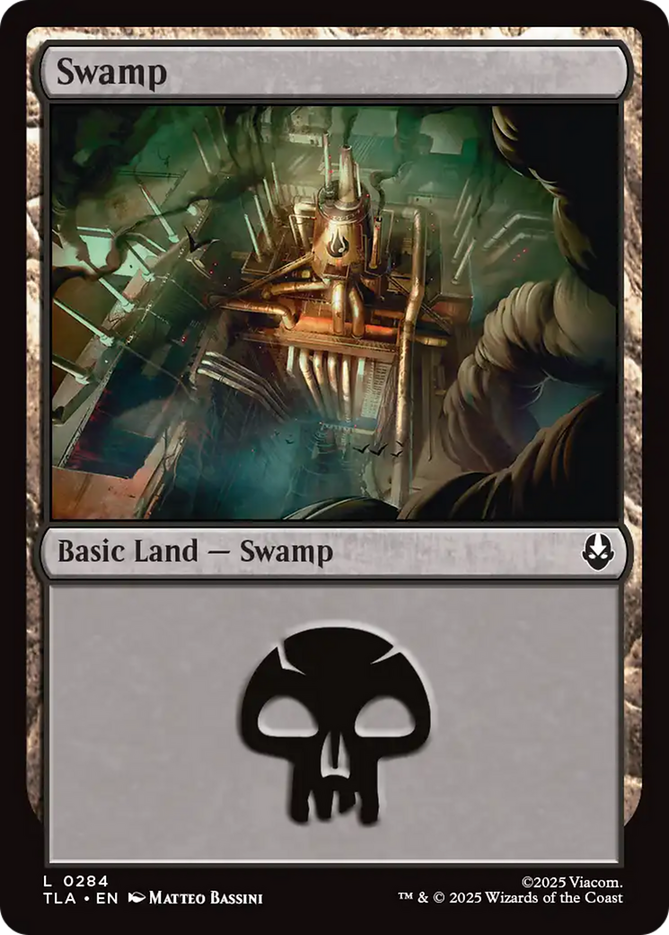 Swamp (0284) [Avatar: The Last Airbender] | Cards and Coasters CA