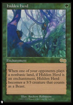 Hidden Herd [The List] | Cards and Coasters CA
