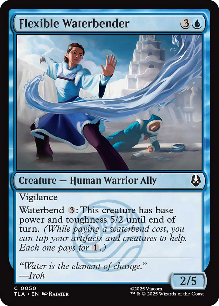 Flexible Waterbender [Avatar: The Last Airbender] | Cards and Coasters CA