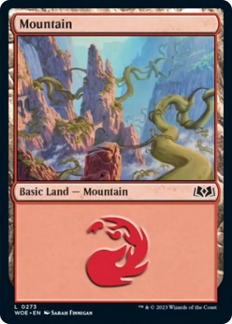 Mountain (0273) [Wilds of Eldraine] | Cards and Coasters CA