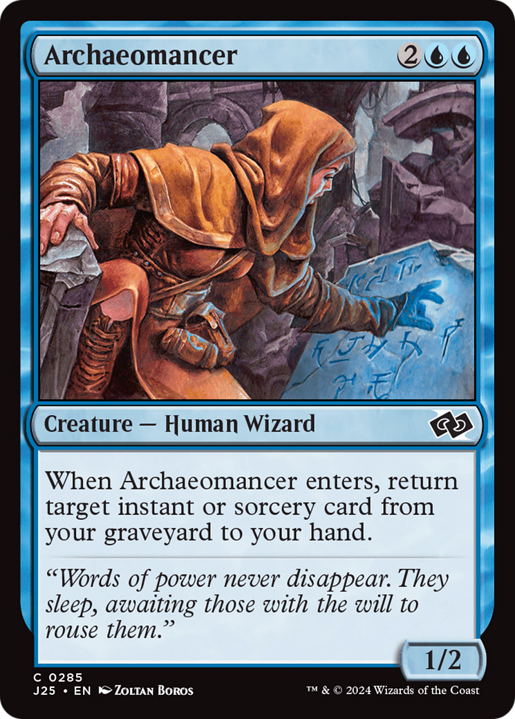 Archaeomancer [Foundations Jumpstart] | Cards and Coasters CA