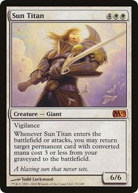 Sun Titan (M11) [Oversize Cards] | Cards and Coasters CA