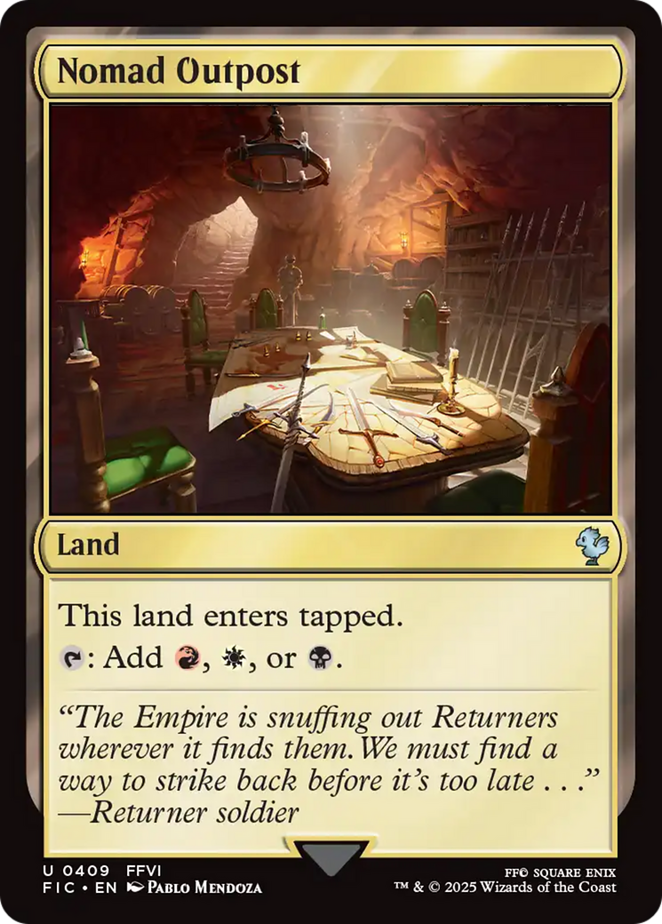 Nomad Outpost [FINAL FANTASY Commander] | Cards and Coasters CA