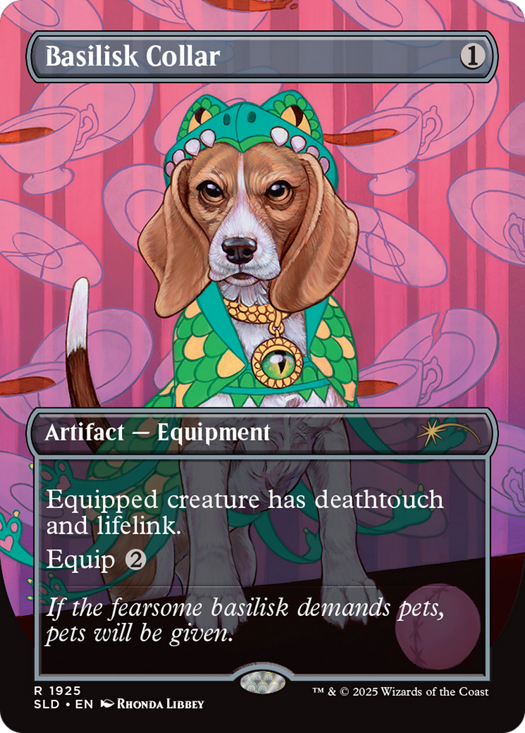 Basilisk Collar (1925) (Rainbow Foil) [Secret Lair Drop Series] | Cards and Coasters CA