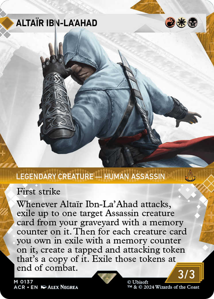 Altair Ibn-La'Ahad (Showcase) [Assassin's Creed] | Cards and Coasters CA