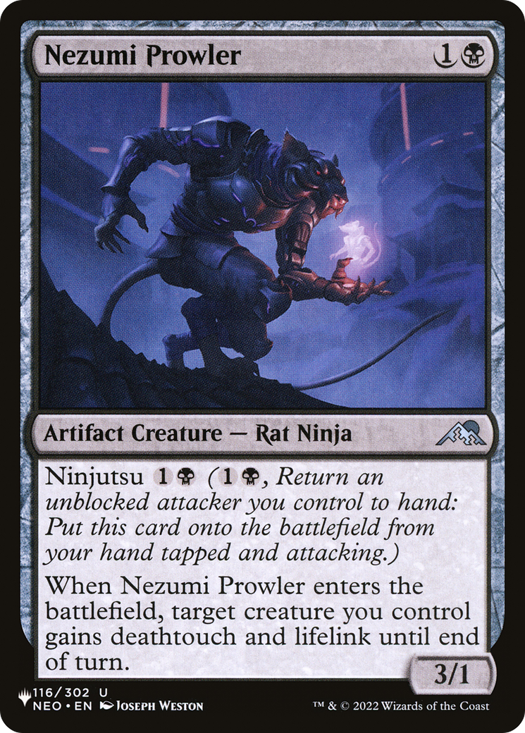 Nezumi Prowler [The List Reprints] | Cards and Coasters CA