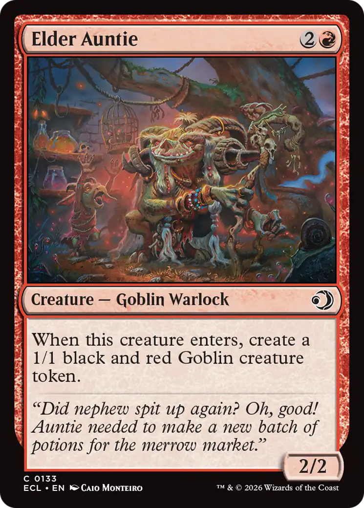 Elder Auntie [Lorwyn Eclipsed] | Cards and Coasters CA