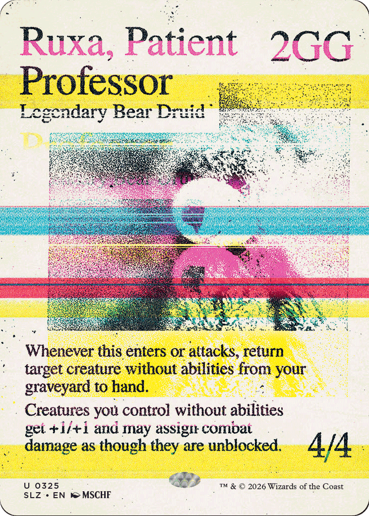 Ruxa, Patient Professor (0325) [Secret Lair x MSCHF: The Zeta Set] | Cards and Coasters CA