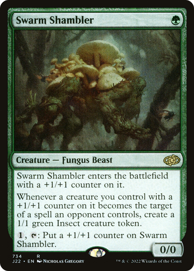 Swarm Shambler [Jumpstart 2022] | Cards and Coasters CA
