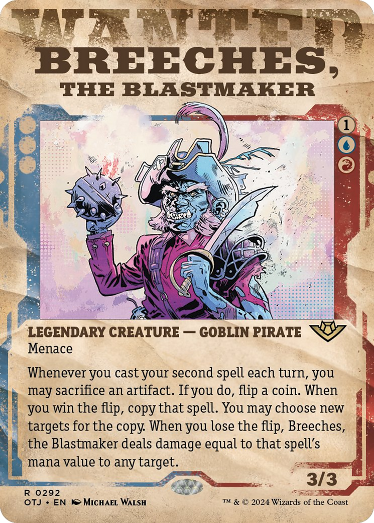 Breeches, the Blastmaker (Showcase) [Outlaws of Thunder Junction] | Cards and Coasters CA