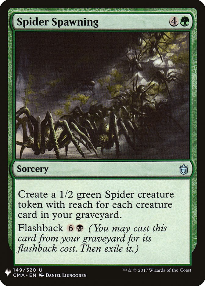 Spider Spawning [Mystery Booster] | Cards and Coasters CA