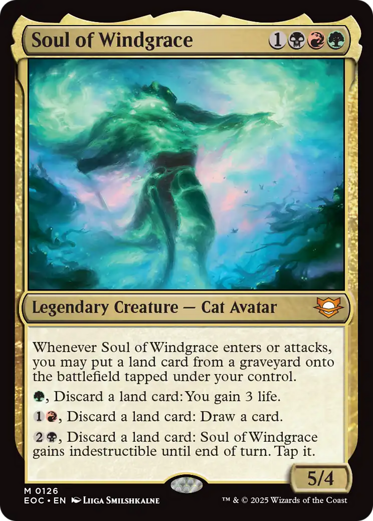 Soul of Windgrace [Edge of Eternities Commander] | Cards and Coasters CA