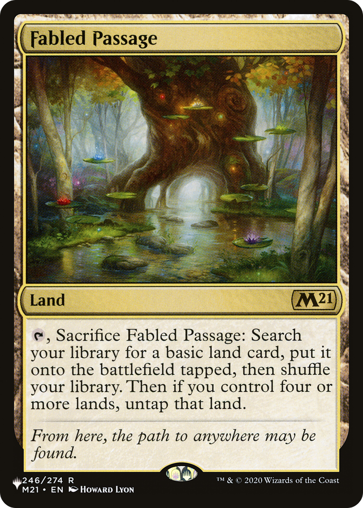 Fabled Passage (M21) [The List] | Cards and Coasters CA