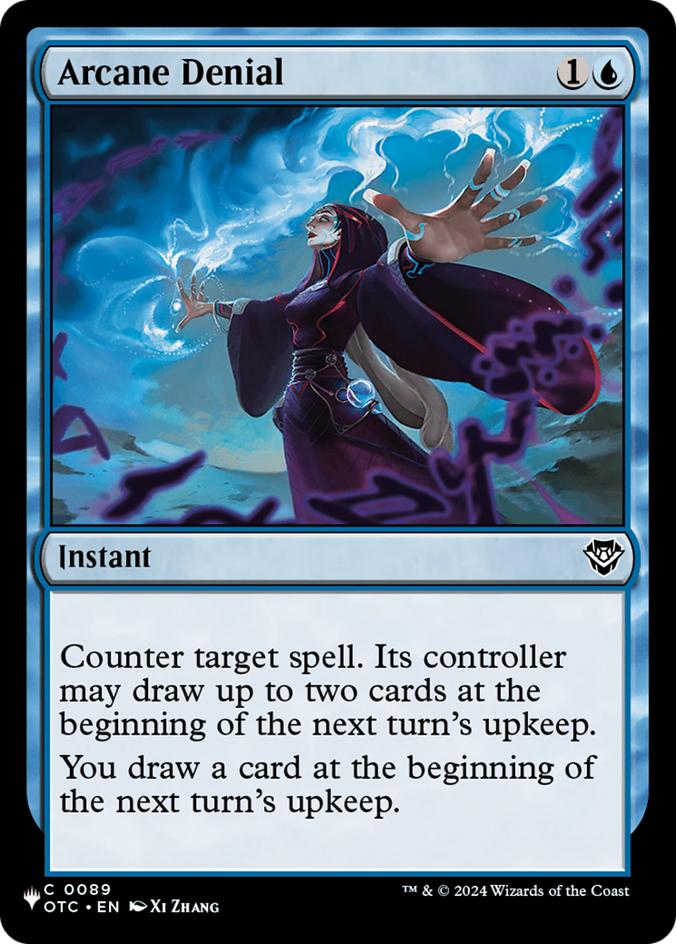 Arcane Denial (OTC) [The List] | Cards and Coasters CA