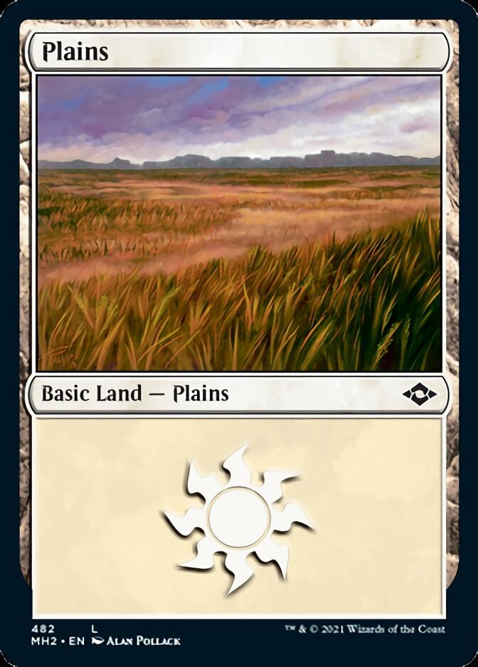 Plains (482) [Modern Horizons 2] | Cards and Coasters CA