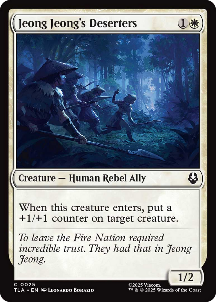 Jeong Jeong's Deserters [Avatar: The Last Airbender] | Cards and Coasters CA