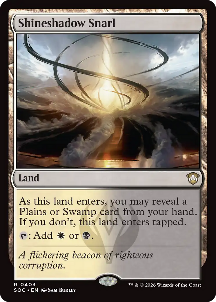 Shineshadow Snarl [Secrets of Strixhaven Commander] | Cards and Coasters CA