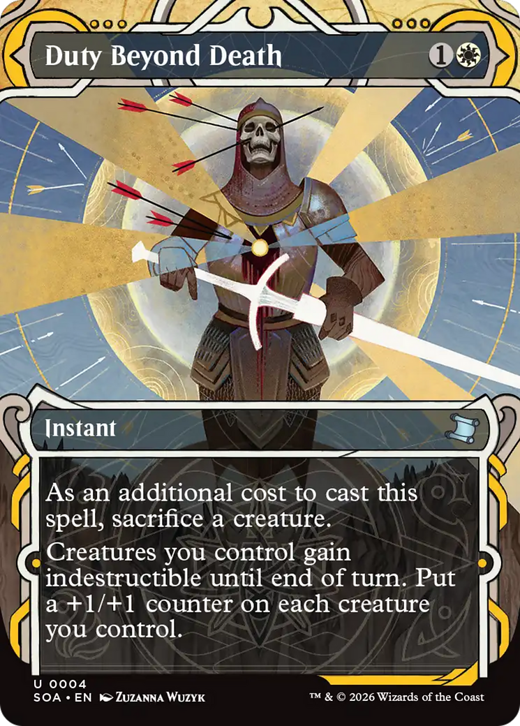 Duty Beyond Death [Secrets of Strixhaven: Mystical Archive] | Cards and Coasters CA