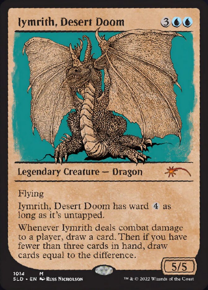Iymrith, Desert Doom (Showcase) [Secret Lair Drop Series] | Cards and Coasters CA