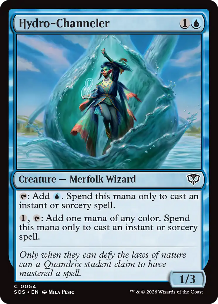 Hydro-Channeler [Secrets of Strixhaven] | Cards and Coasters CA