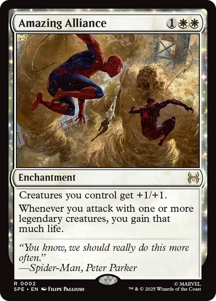 Amazing Alliance [Marvel's Spider-Man: Eternal-Legal] | Cards and Coasters CA