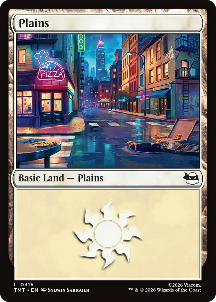 Plains (0315) [Teenage Mutant Ninja Turtles] | Cards and Coasters CA