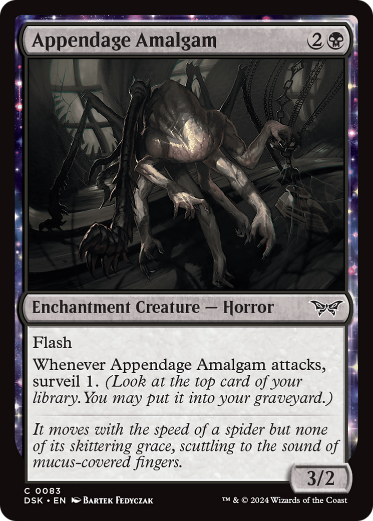 Appendage Amalgam [Duskmourn: House of Horror] | Cards and Coasters CA