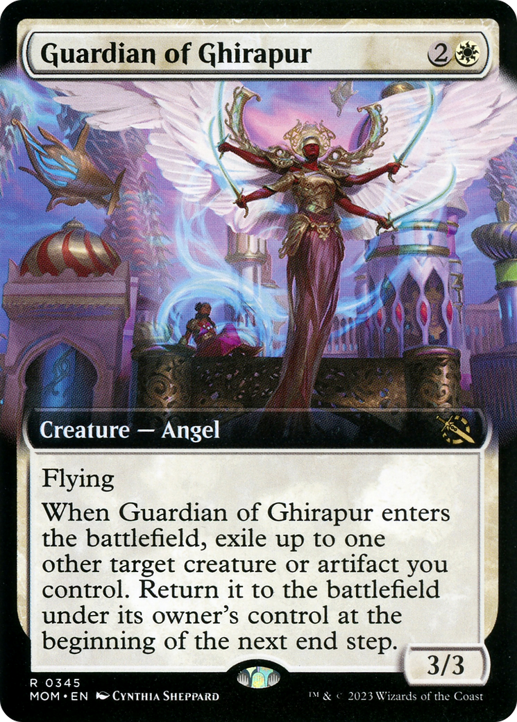 Guardian of Ghirapur (Extended Art) [March of the Machine] | Cards and Coasters CA
