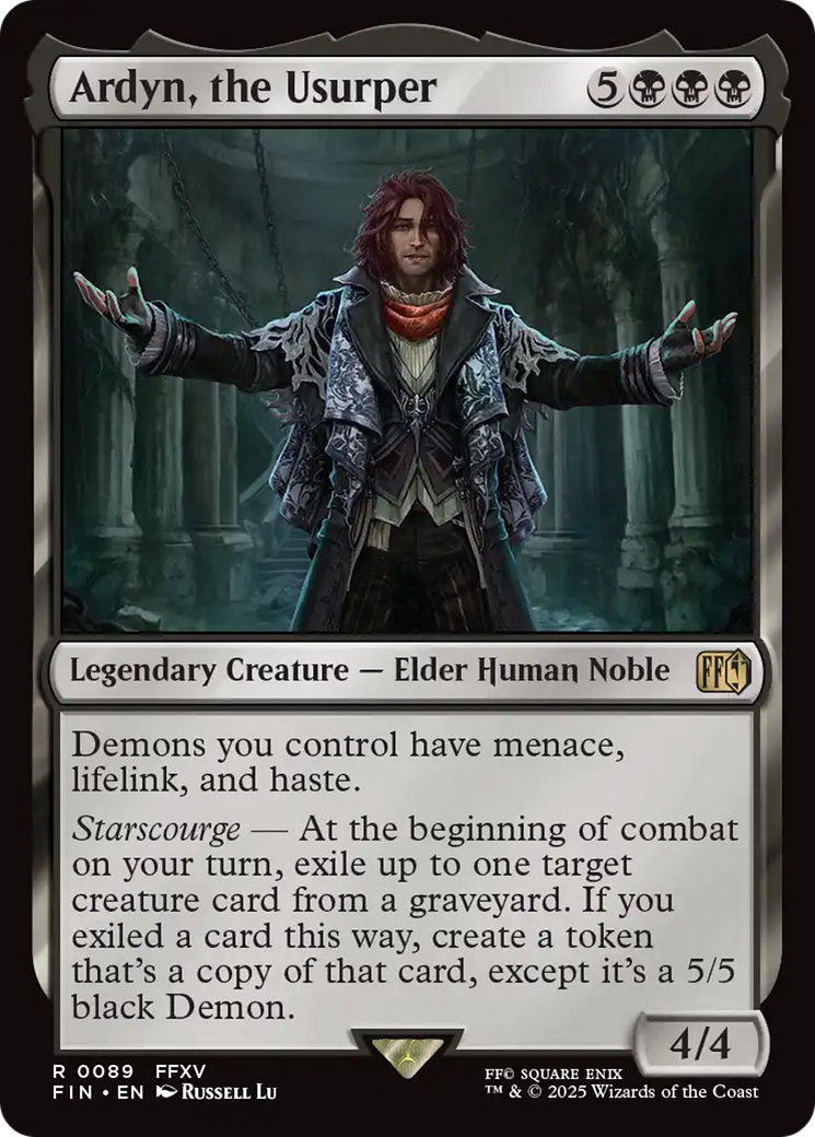 Ardyn, the Usurper [FINAL FANTASY] | Cards and Coasters CA