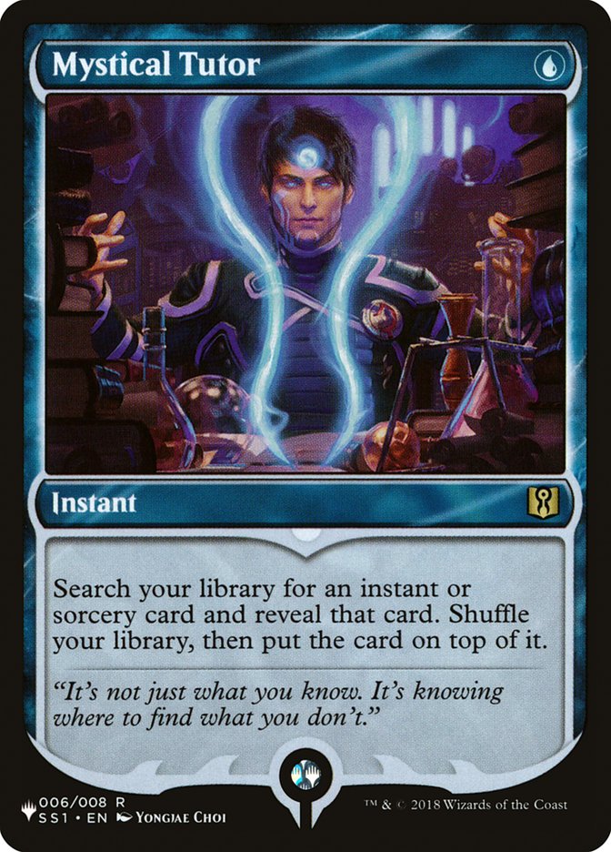 Mystical Tutor [The List] | Cards and Coasters CA